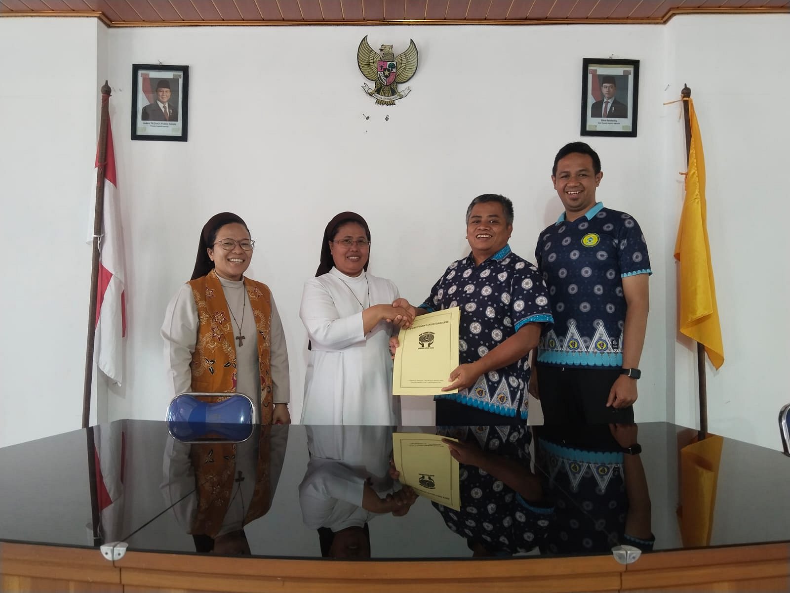 CU PL Kasih dan Kongregasi Suster SFD Tandatangani Perjanjian Kerja Sama
