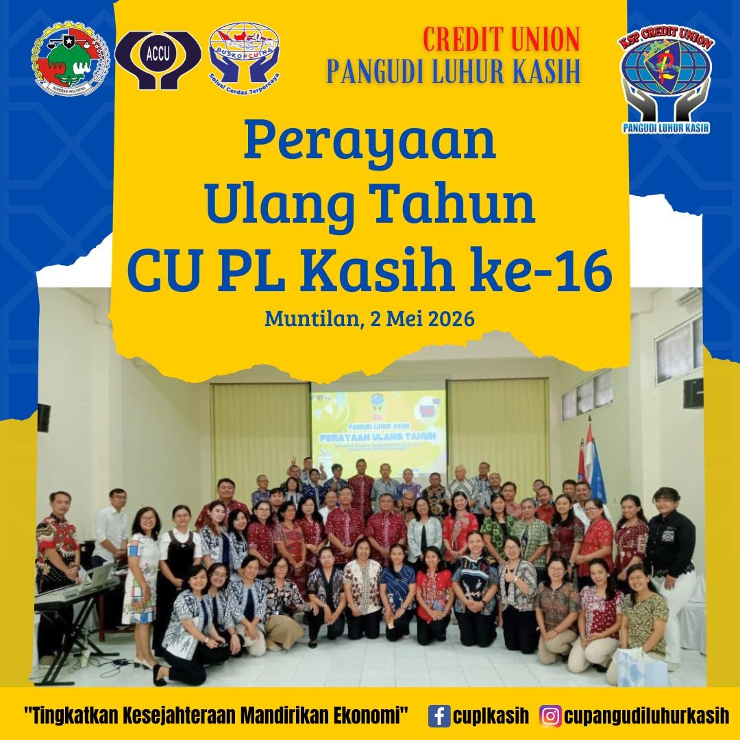 HUT CU PL KASIH ke-16