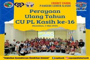 HUT CU PL KASIH ke-16