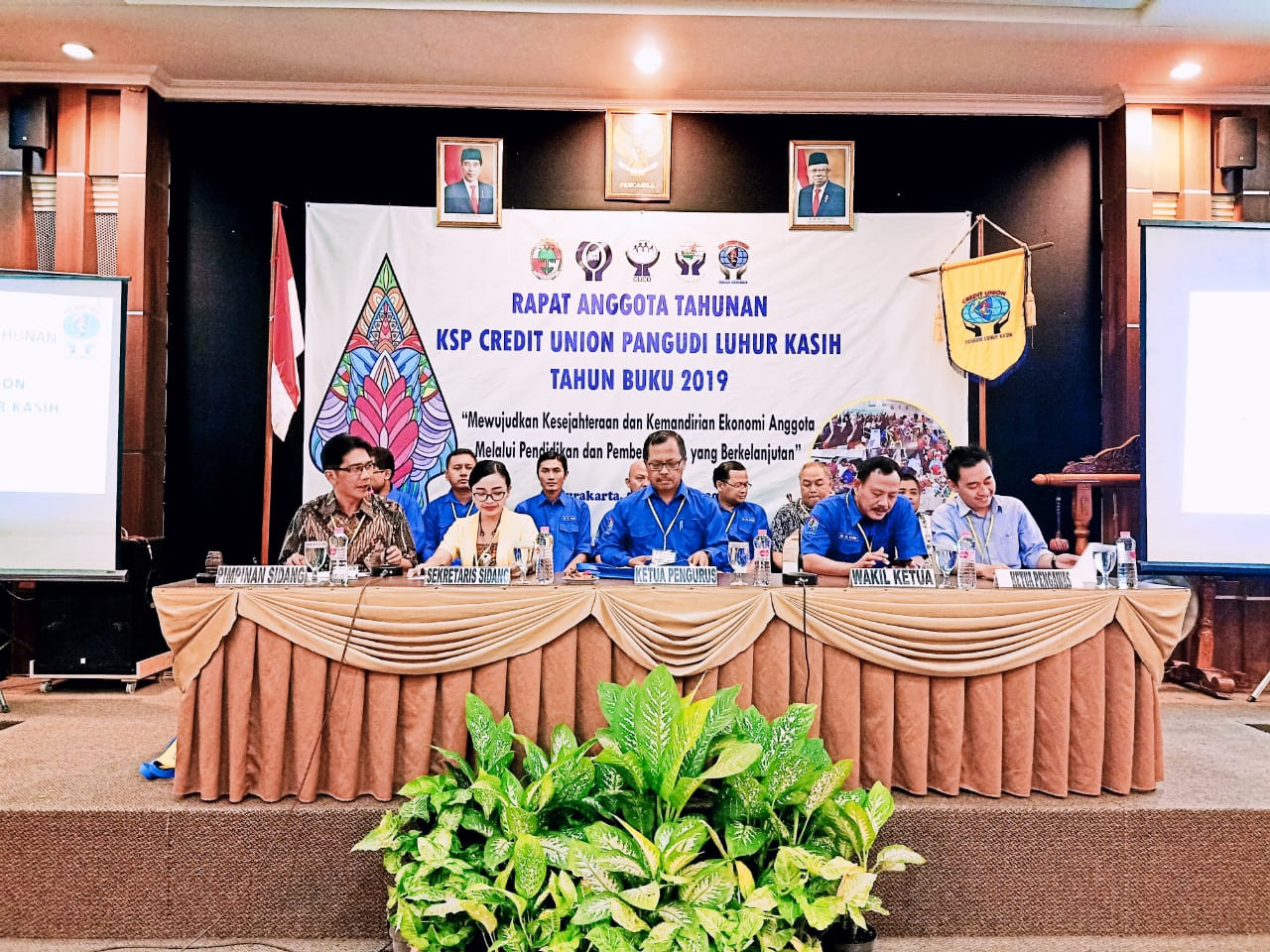 Rapat Anggota  Tahunan KSP CU PL Kasih TB 2019 Surakarta 5 – 6 Maret 2020