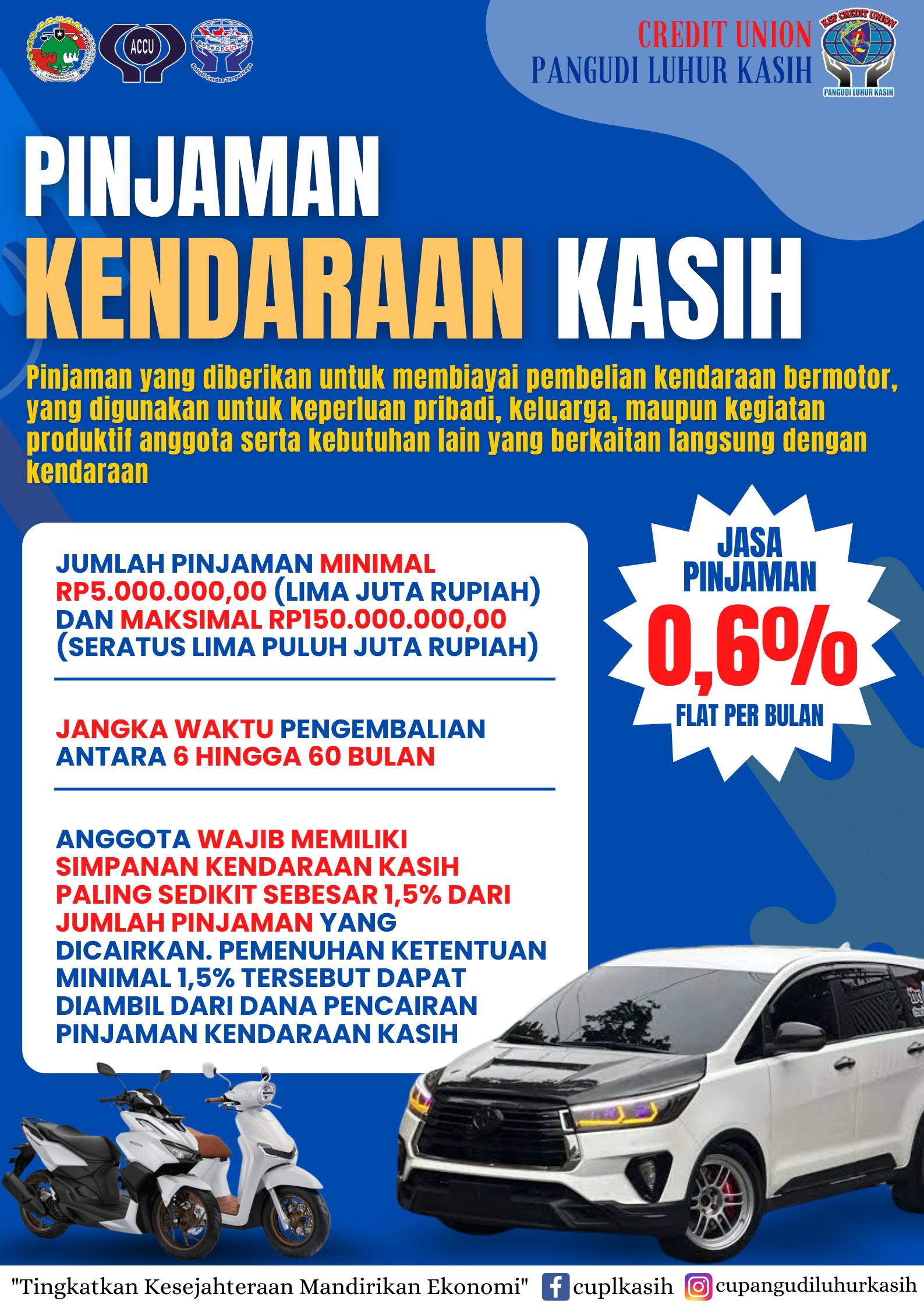 Pinjaman Kendaraan Kasih